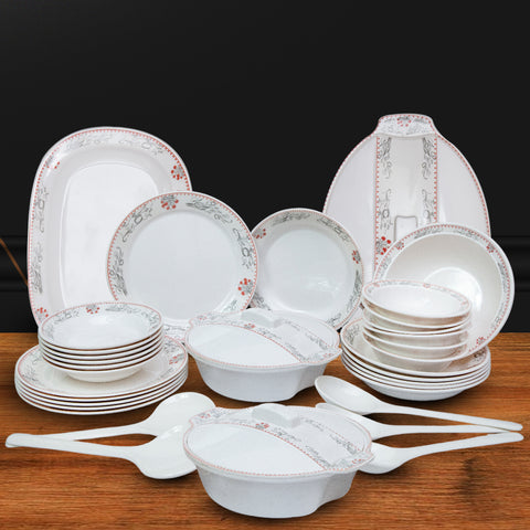 Floral Melamine Dinner Set