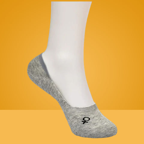 4 Packs Female Sign Premium Cotton No Show Ankle Socks
