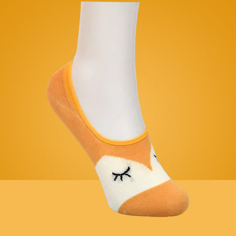 5 Packs Yeux Icon Premium Cotton No Show Ankle Socks