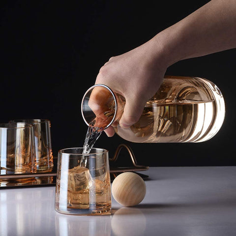 7Pcs Bronze Water Set