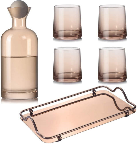 7Pcs Bronze Water Set