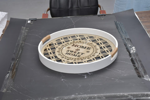 Sweet Home Round Tray