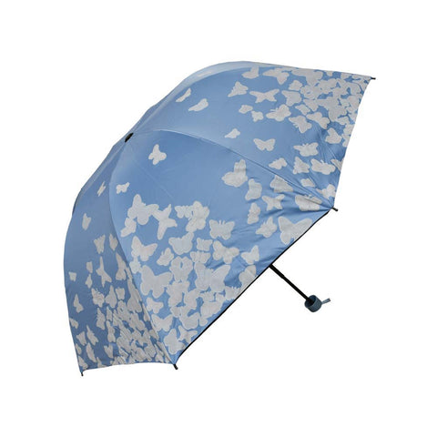 Blue Water Rain Induced Color Changing Umbrella
