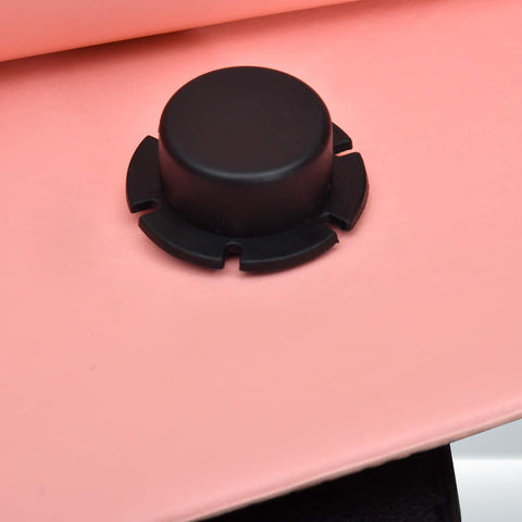 Pink Silicone Tote Ladies Bag