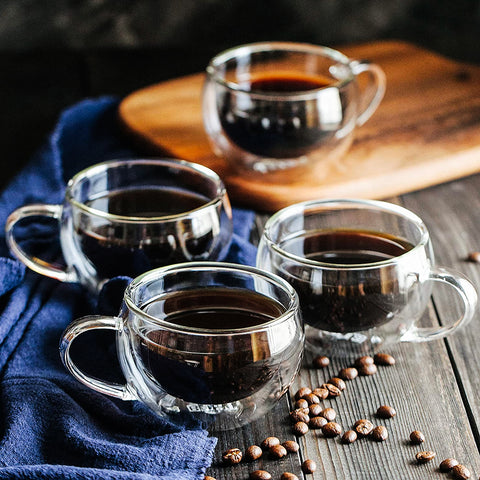 Double Wall Round Shape Coffee Mug