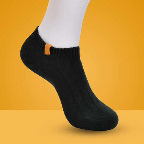 5 Packs Couture Premium Cotton Cut Liner Ankle Socks