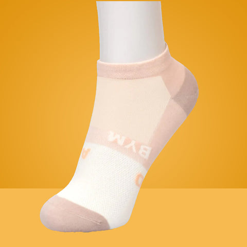 5 Packs BYM Calzini Cut Liner Premium Cotton Socks