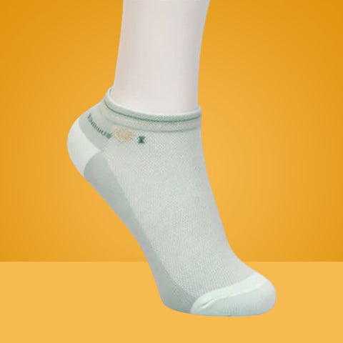 5 Packs Summer Title Premium Cotton No Show Ankle Socks