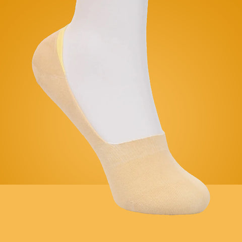 5 Packs Happy Toes Premium Cotton No Show Socks
