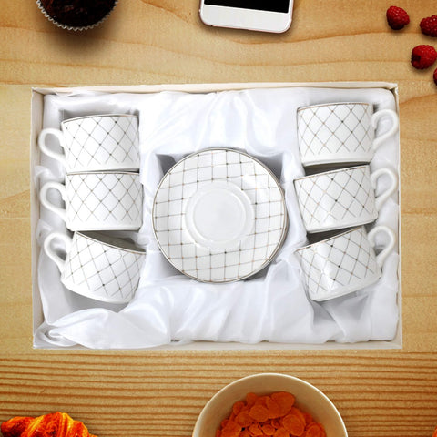 12Pcs Diamond Tea Set
