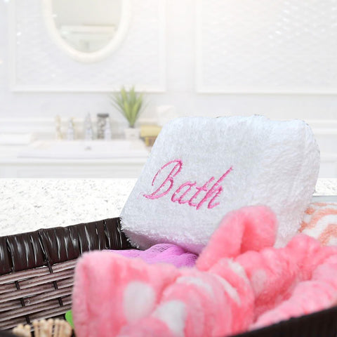 6Pcs Basket Deluxe Bath Gift Set