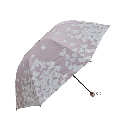 Pink Water Rain Induced Color Changing Umbrella