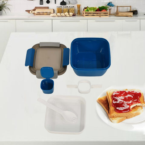 Lunch Box- Dual Color Plastic