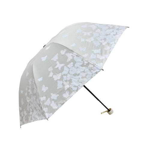 Cream Light Induced Color Changing Umbrella