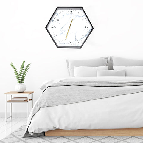 Hexagon Wall Clock