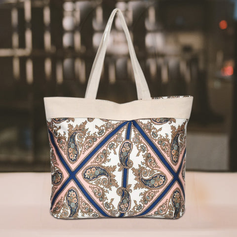 Ladies Paisley Tote Shoulder Bag
