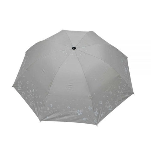 Light Grey Water Induced Color Changing Umbrella