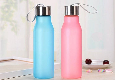Dainty Water Bottle Rainbow Colors