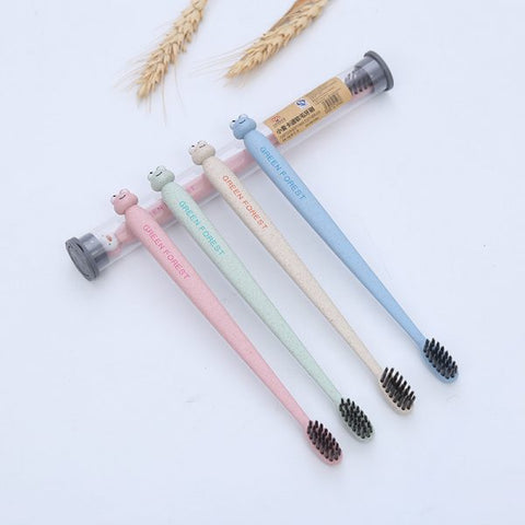 2 Packs Soft Bristles Kids Toothbrush