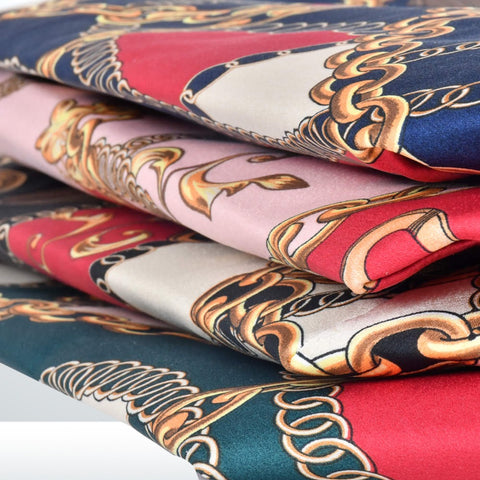 Blue Ladies Chain Tote Shoulder Bag