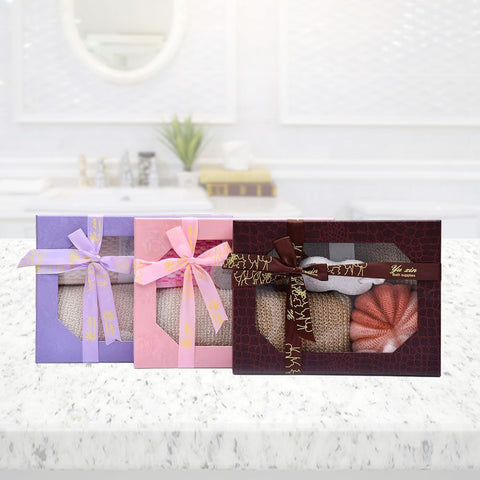 4Pcs Deluxe Bath Gift Set