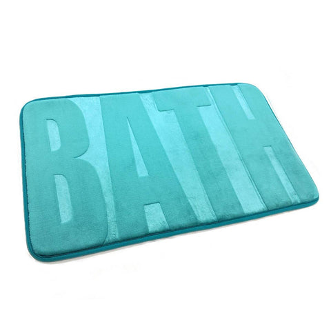 Highly Absorbent Embossed Super Soft  Non Slip Bath Mat