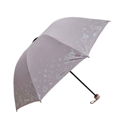 Light Pink Rain Water Induced Color Changing Umbrella