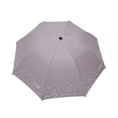 Light Pink Rain Water Induced Color Changing Umbrella