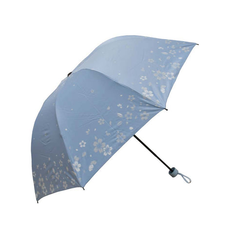 Light Blue Water Induced Color Changing Umbrella