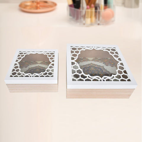 Abrash Pattern Makeup Organizer