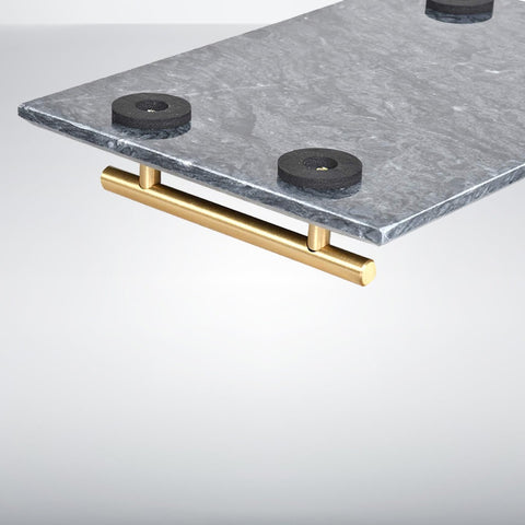 Dark Grey Marble Tray