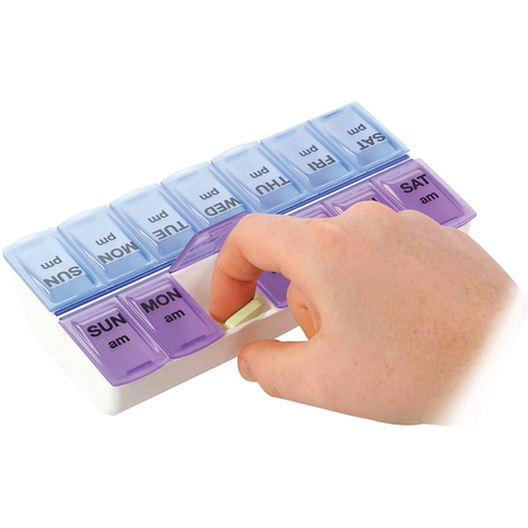 7 Days Tablet Pill Box Holder