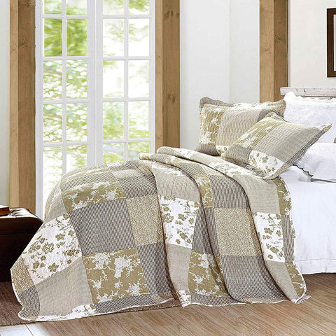 Super Swanky Patchwork Bedspread Set