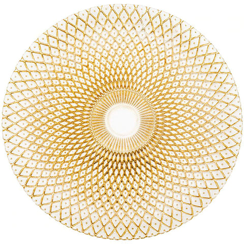 Gold Chic Charger Plate