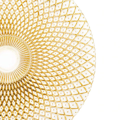 Gold Chic Charger Plate