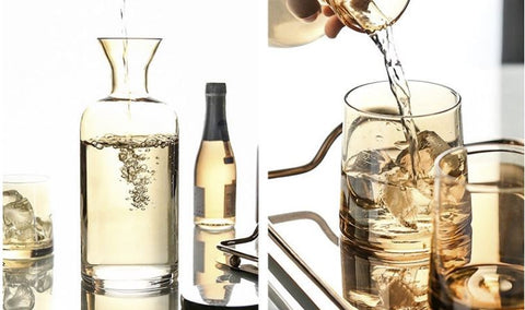 7Pcs Bronze Water Set