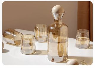 7Pcs Bronze Water Set