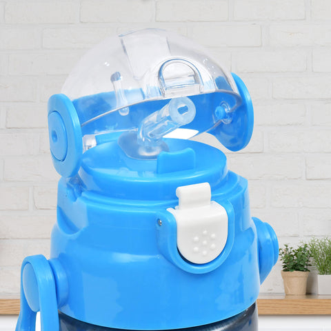 Water Bottle Blue- Cartoon Character Stainless Steel