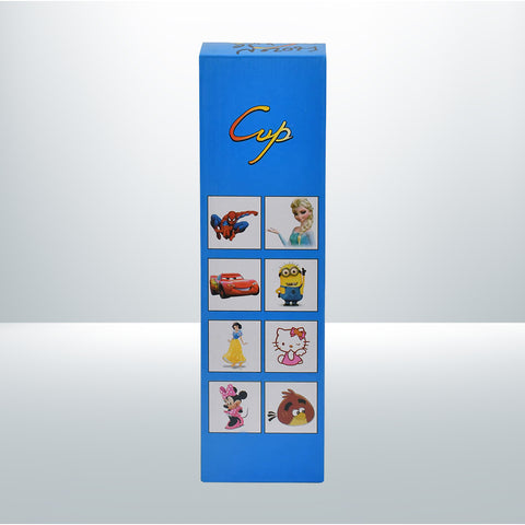 Water Bottle Blue- Cartoon Character Stainless Steel