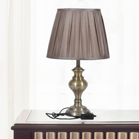 Chrome Base Luxury Table Lamp