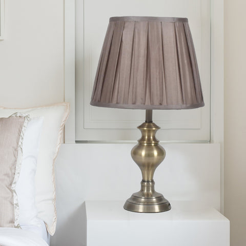 Chrome Base Luxury Table Lamp