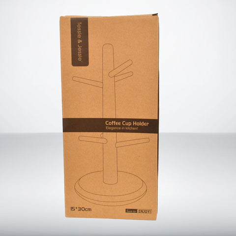 Cup Holder Bamboo Wood