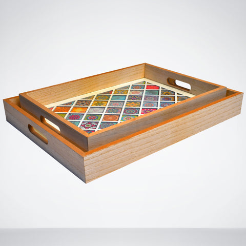 Pair of Creative Art Trays