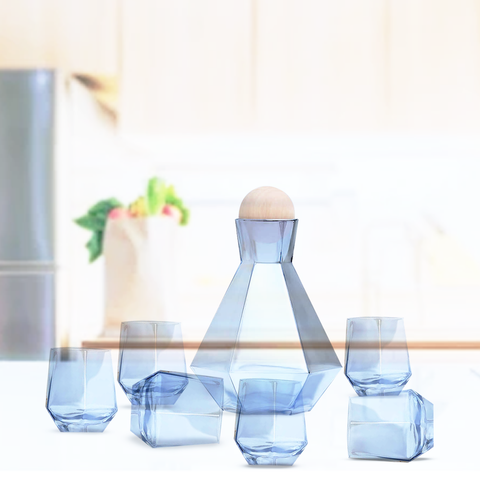 7Pcs Aqua Crest Water Set