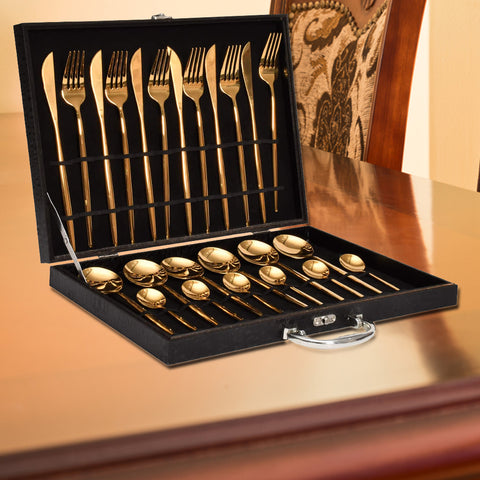 Luxury Gold Cutlery Set
