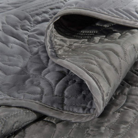 Grey High Quality Bedspread Set