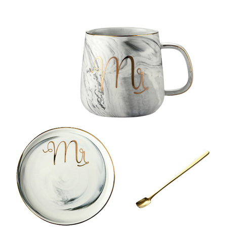 Mr And Mrs Ceramic Cup