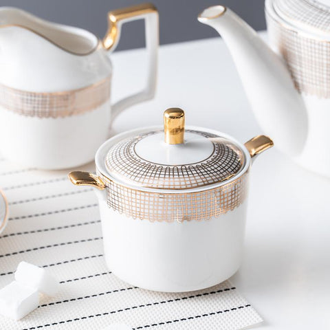 24Pcs Ceramic Royal Artistic Tea Set