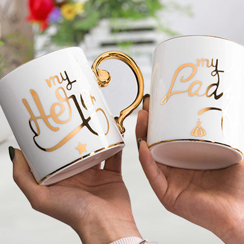 My Hero And My Lady Paired Mug