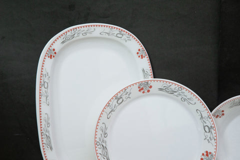 Floral Melamine Dinner Set